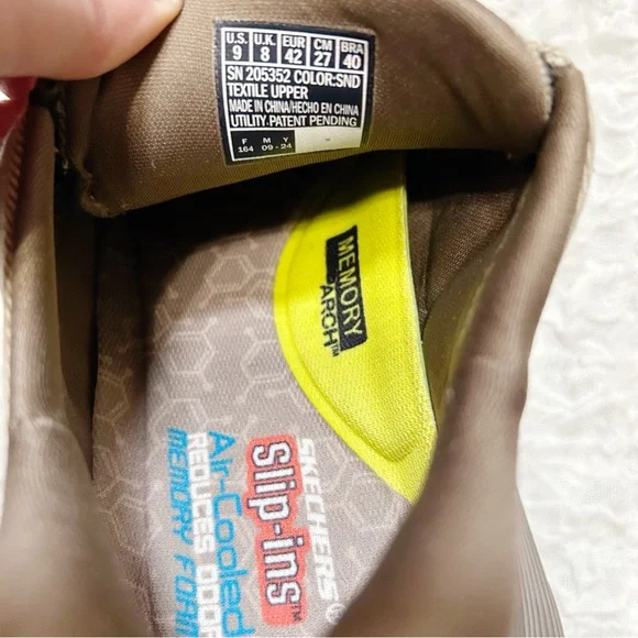 Skechers Men's Brown Casual Shoes, Size 9 - Picture 4 of 5